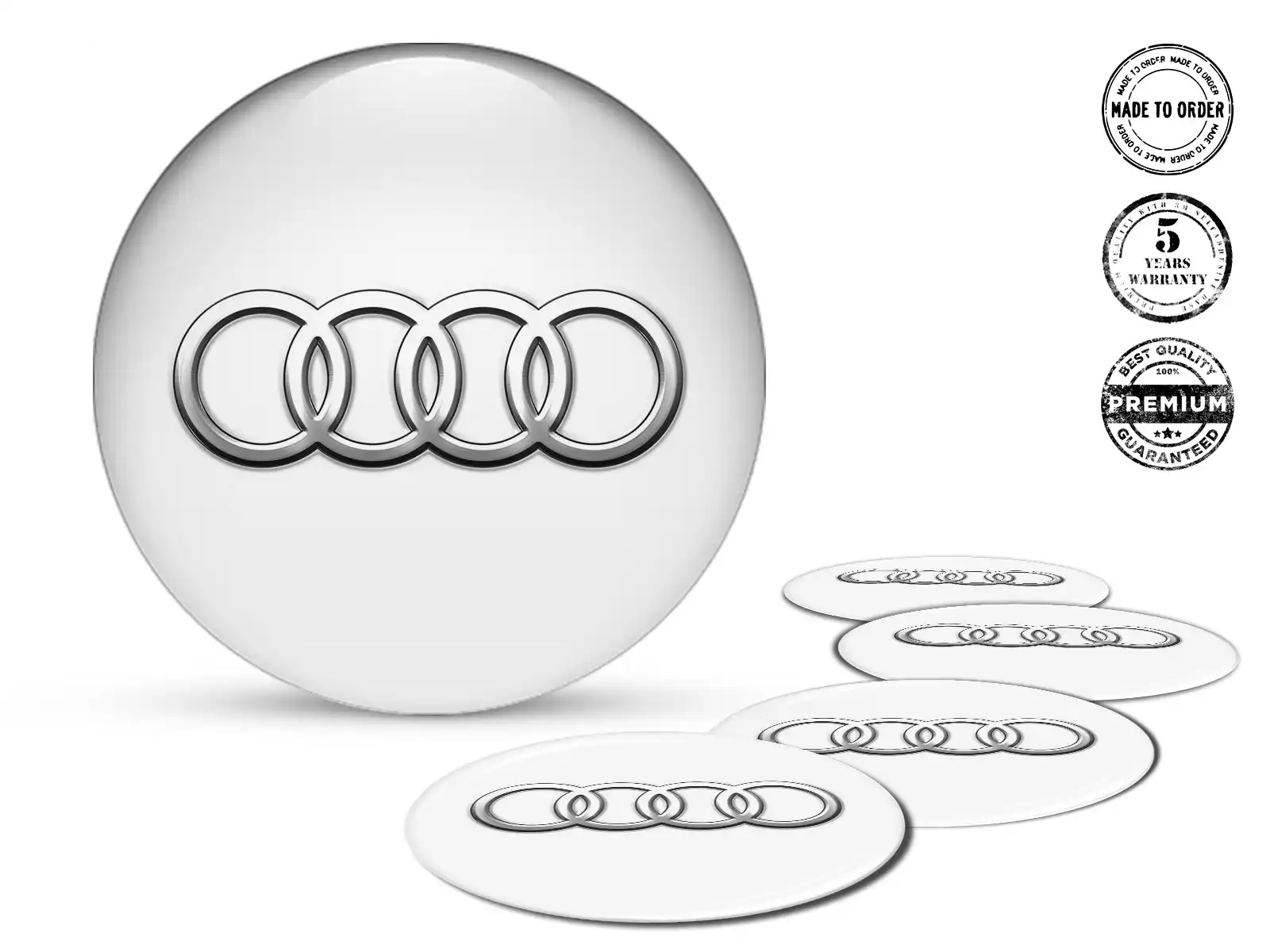 Audi Pegatinas Aro Precisión Onda Interestelar